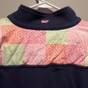 Navy and Bright Whale Patterned Vineyard Vines Shep Shirt